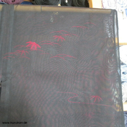 Sha Drehergewebe Bambus Hitoe ungefütterter Kimono