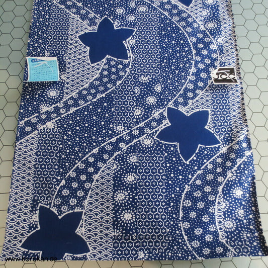 Ahornblätter Fluss Yukata Kimono japanischer Baumwoll Stoff