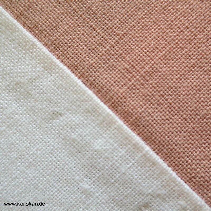 Seiden Meisen Komon Kimono Blätter