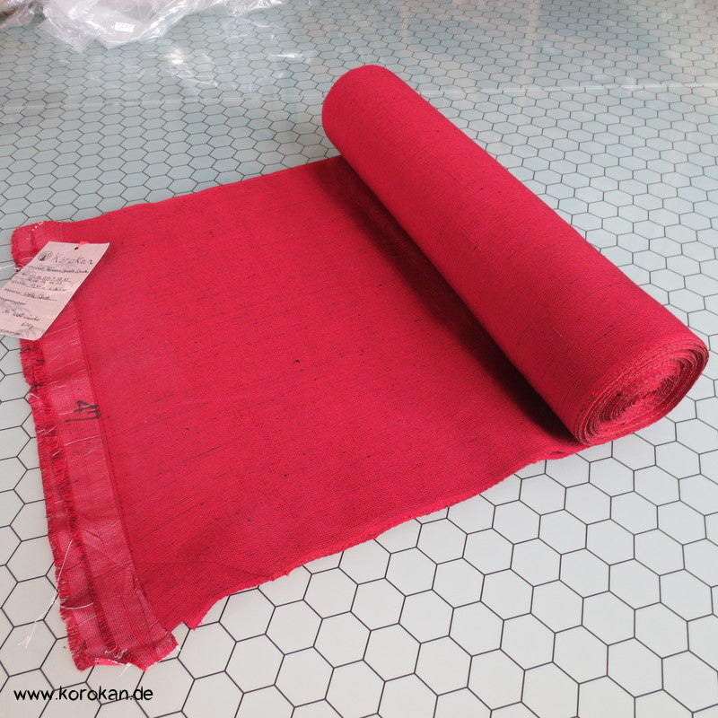 Japan Schmetterlinge Wolle / Seide Jacquard Kimono Stoff