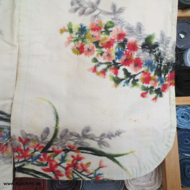 Seiden Meisen Komon Kimono Blumensträuße