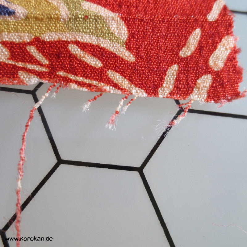 Schmetterlinge Druck Wolle / Seide Kimonostoff
