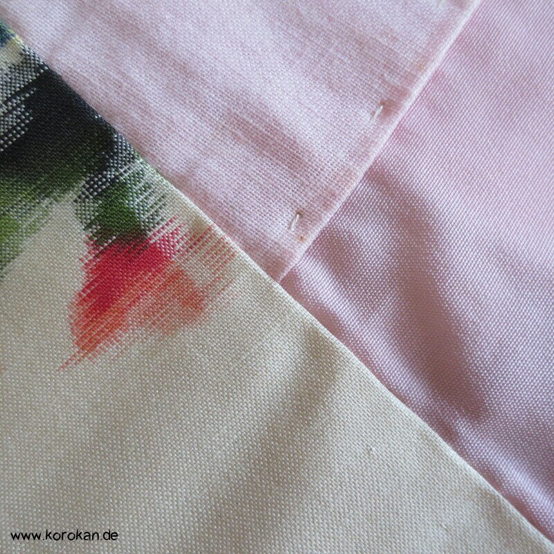 Seiden Meisen Komon Kimono Blumensträuße