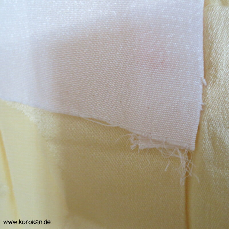 Seiden Ume Blüten Damast mit Shibori Juban Kimono