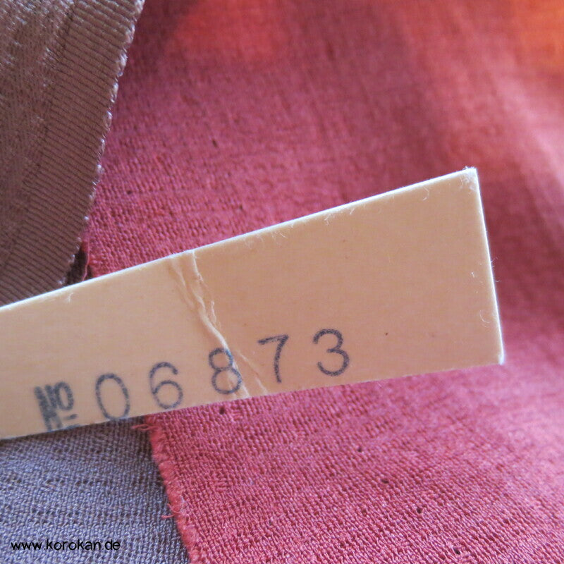 Karieba Haori Kimono mit Shibori und großem Farbschwung, Seide