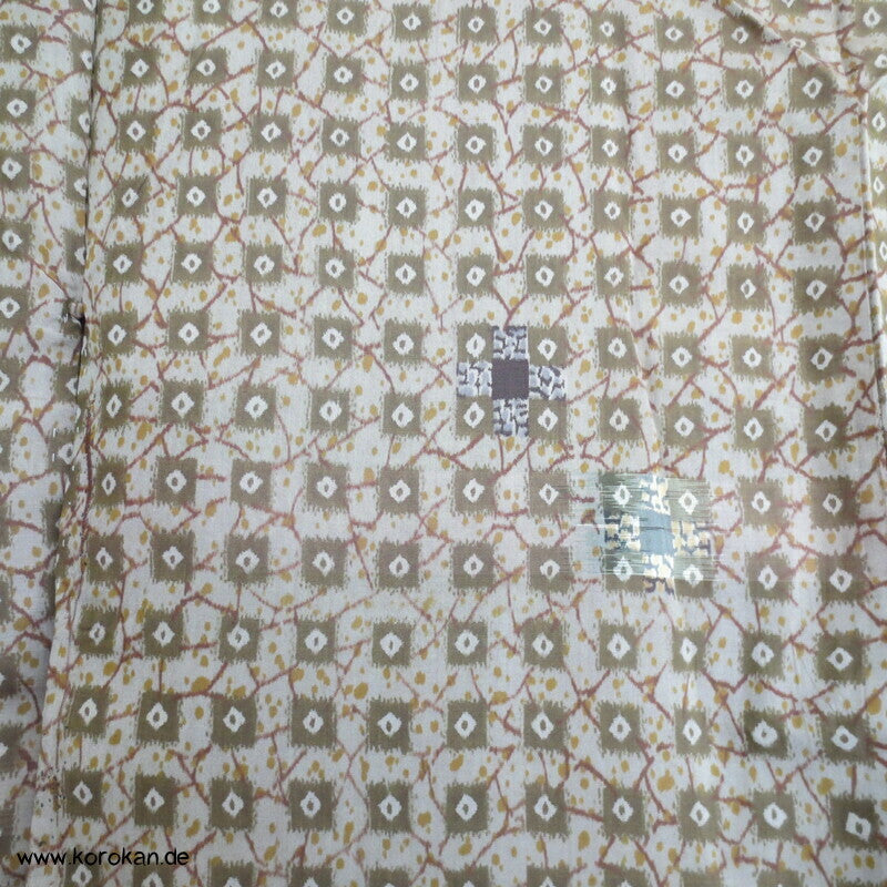Seiden Meisen Komon Kimono feinste Karos