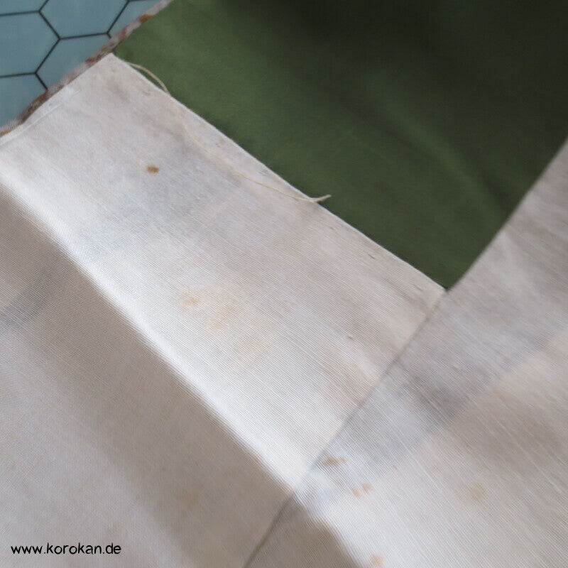 Seiden Meisen Komon Kimono feinste Karos
