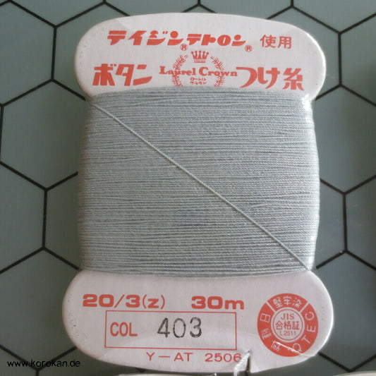 Handnähgarn für Kimono und Knopflöcher