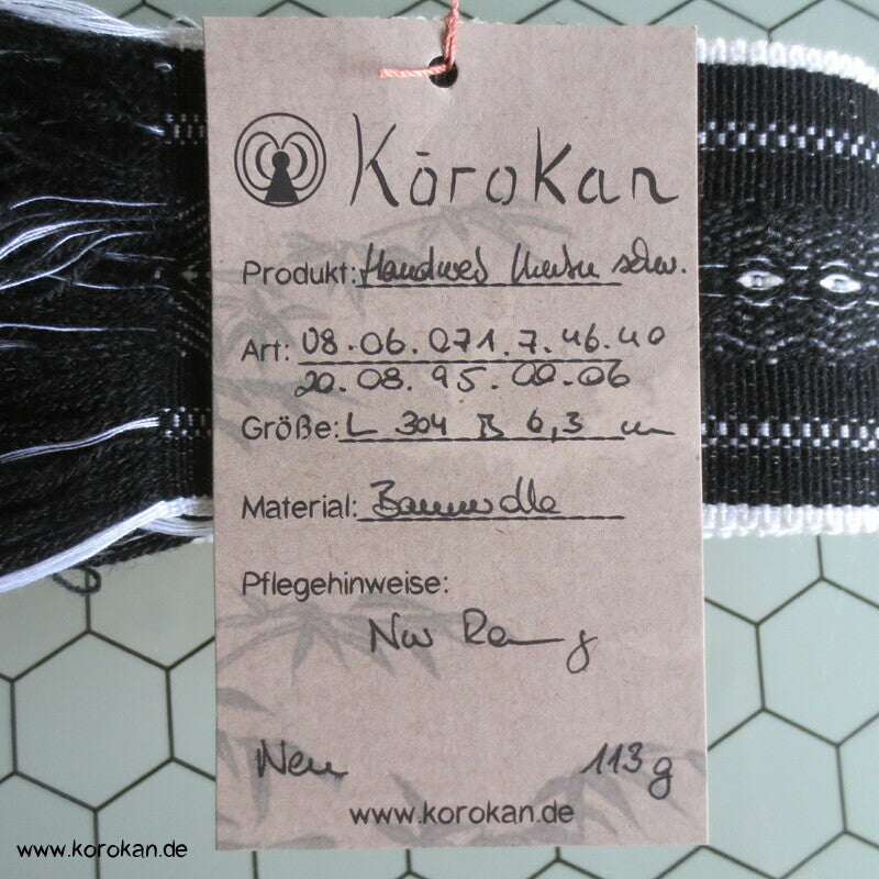 Kaku Obi / Datejime Kimono Gürtel handgewebt