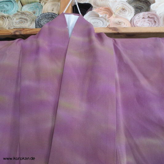 Bokashi Farbverlauf Rho Seiden Hitoe ungefütterter Japan Kimono