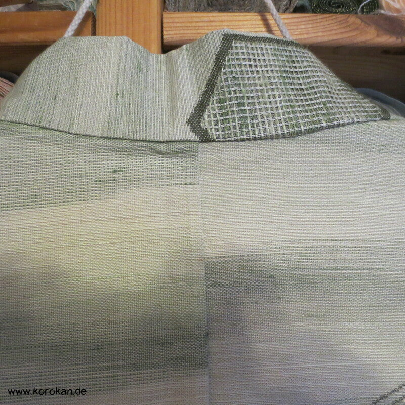 Dochugi Kimono Jacke, dicke Tsumugi Seide mit Kikko Motiven