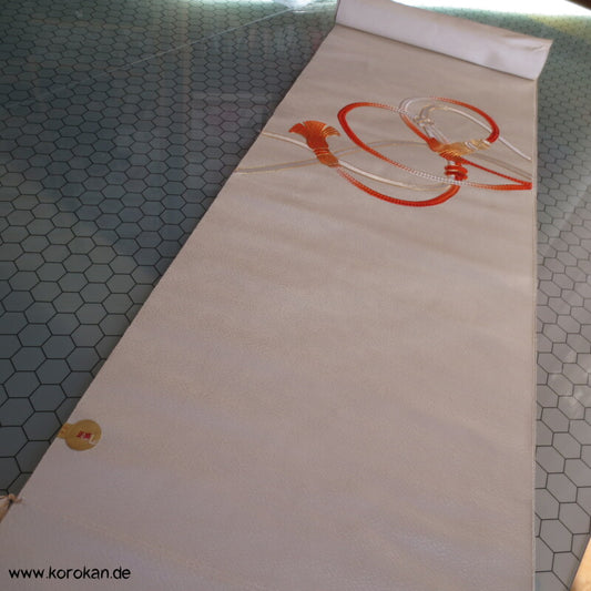 Flechtbandstickerei Nagoya Obi - Nishijin - Seiden Brokat Stoff