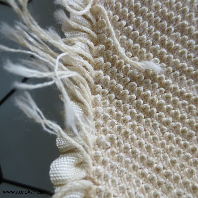 Shibori Seide Tanmono für Kimono - vor dem Färben