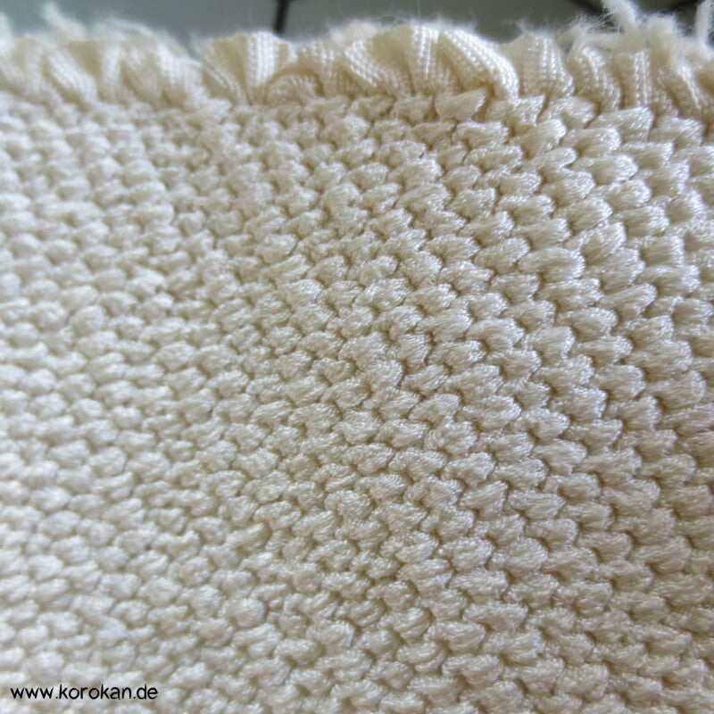 Shibori Seide Tanmono für Kimono - vor dem Färben