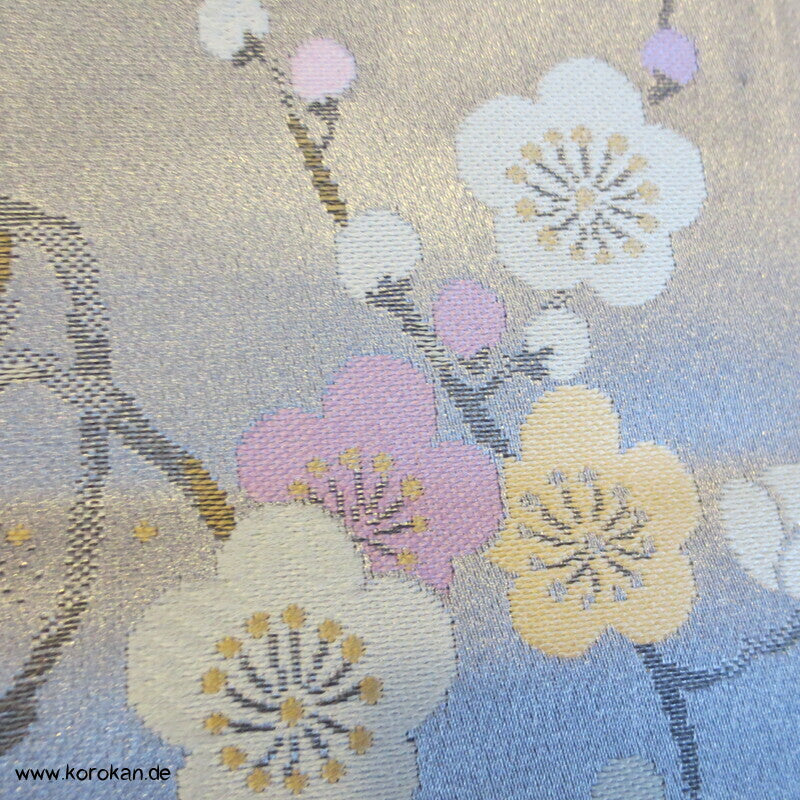 Vögelchen Jacquard Araihari Stoffreste Kimono, Uchikake oder Obi