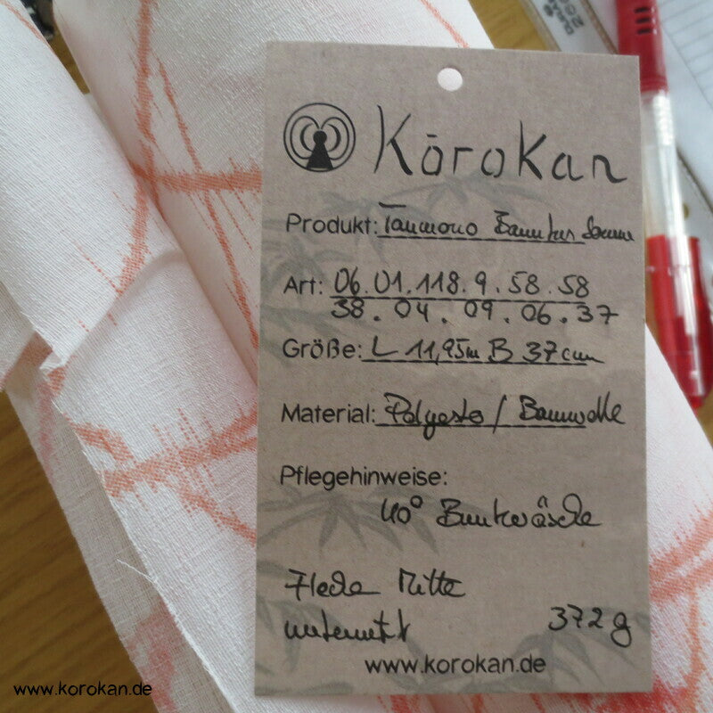 Bambus Druck Sommer Kimono Mischgewebe