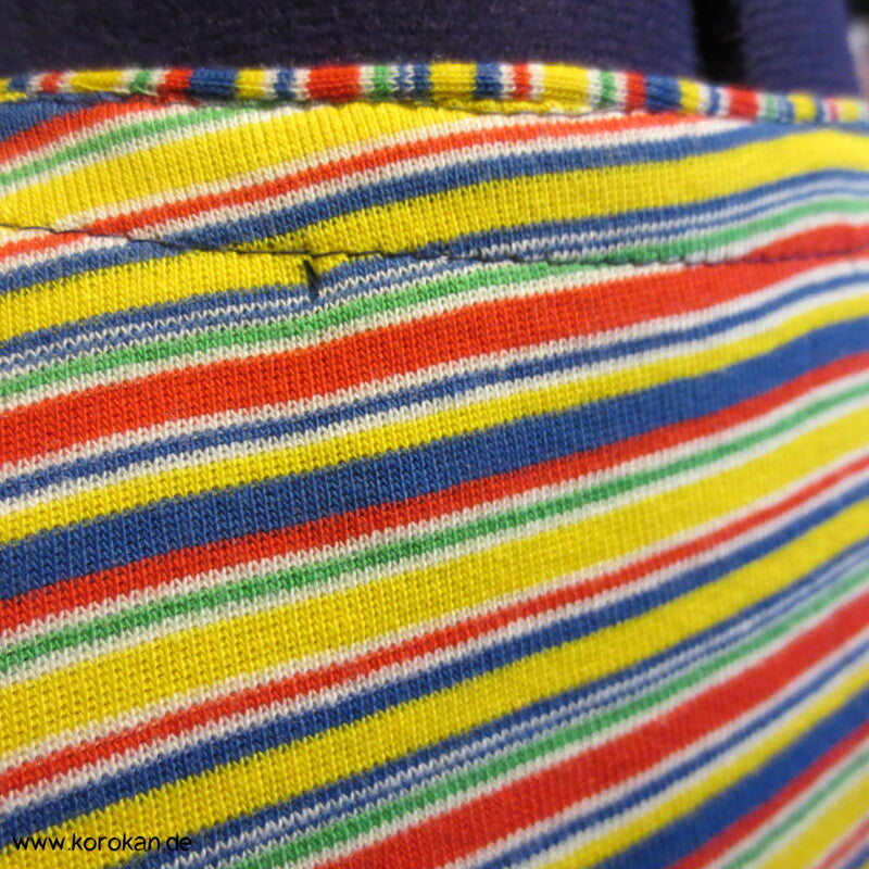 Öko Baumwoll Ringelshirt bunt 3/4 oder langer Arm