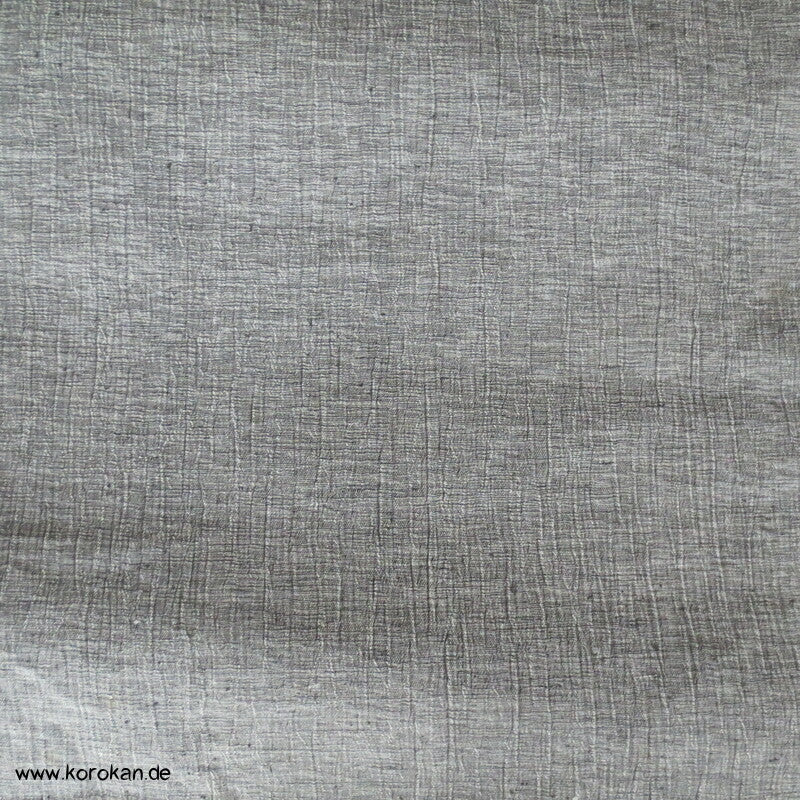 mittelgrau meliert Sommer Kimono Krepp