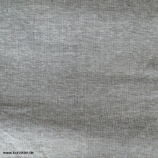 mittelgrau meliert Sommer Kimono Krepp