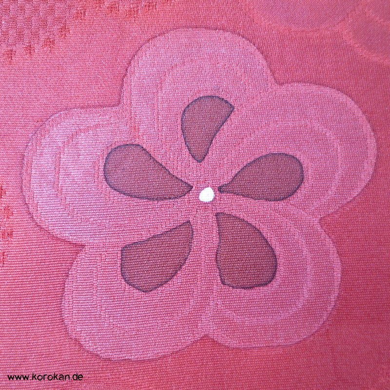 Ume Pflaumen Blüten Kimono Seide, gewebte und gedruckt