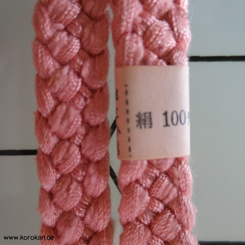 Haori Himo - neu und unbenutzt - rosa Seide