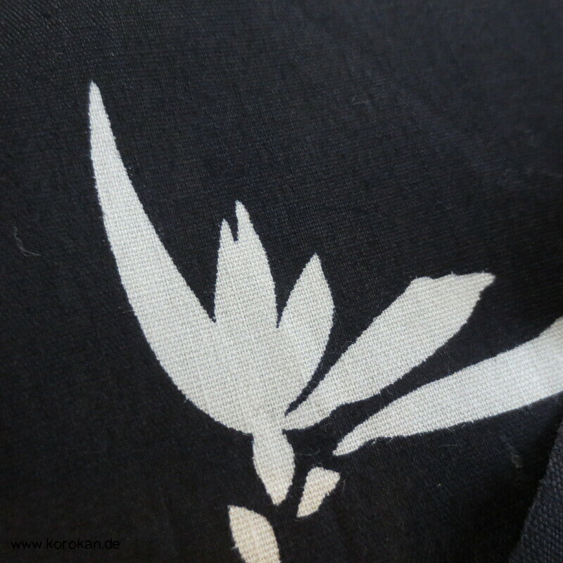 Furoshiki Blaudruck Tragetuch - Blumenstrauß