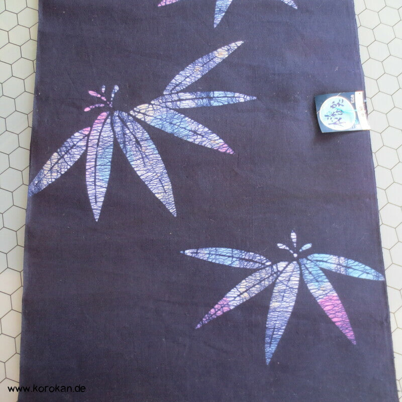 Bambus Batik Yukata Stoff