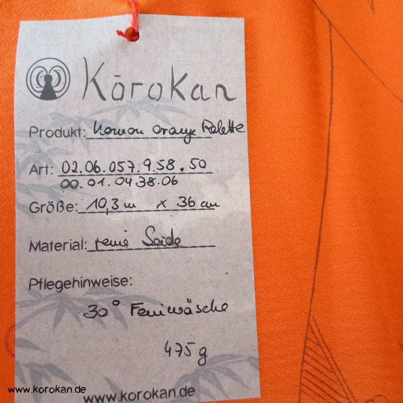 Shibori Palettenfenstern auf Wellendamast Kimono Seide