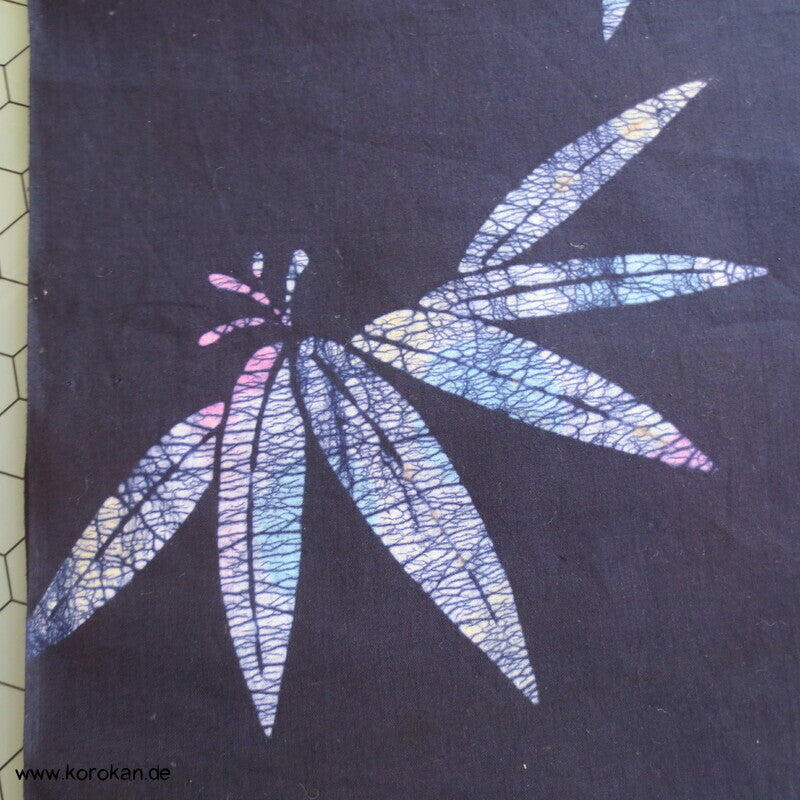 Bambus Batik Yukata Stoff