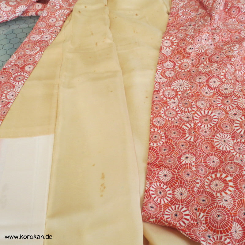 Bangasa - Papierschirme Seidencrepe Komon Kimono
