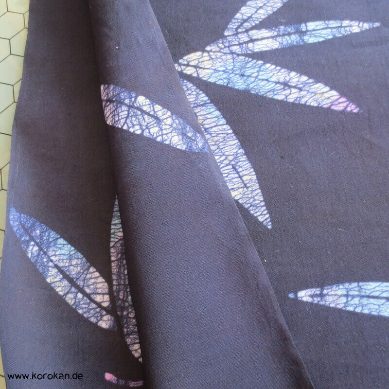 Bambus Batik Yukata Stoff