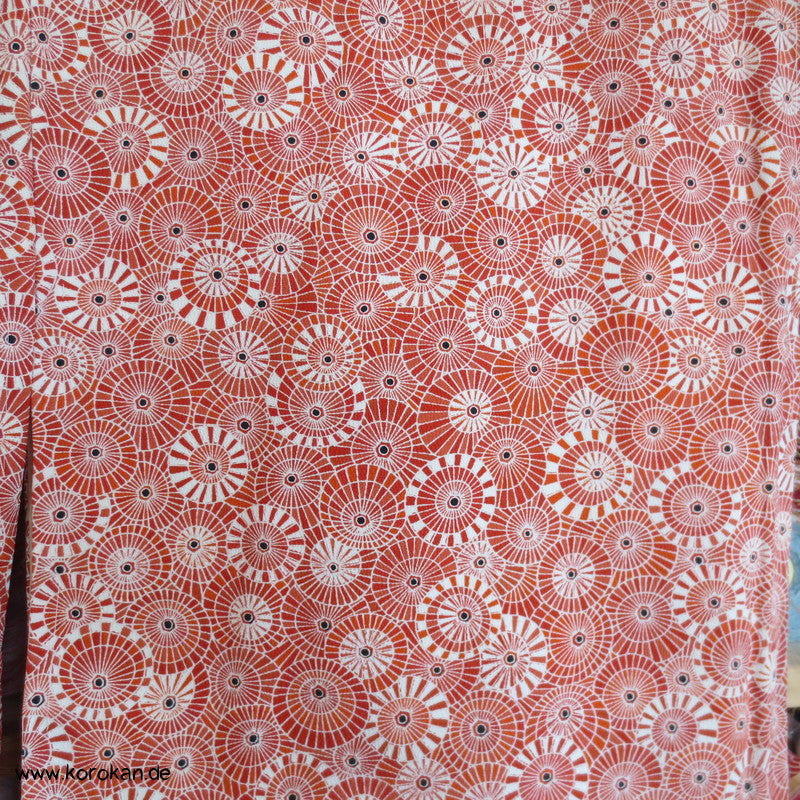 Bangasa - Papierschirme Seidencrepe Komon Kimono