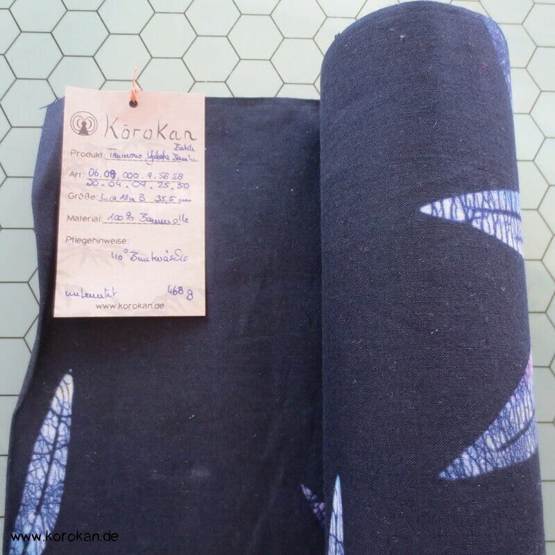 Bambus Batik Yukata Stoff