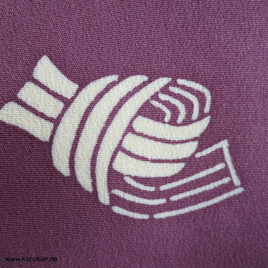Noshibündel auf mauve Nagoya Obi
