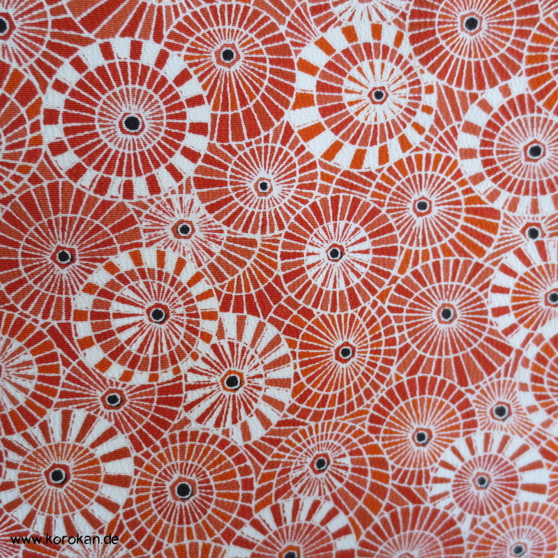 Bangasa - Papierschirme Seidencrepe Komon Kimono