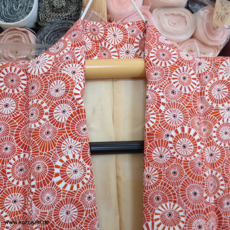 Bangasa - Papierschirme Seidencrepe Komon Kimono