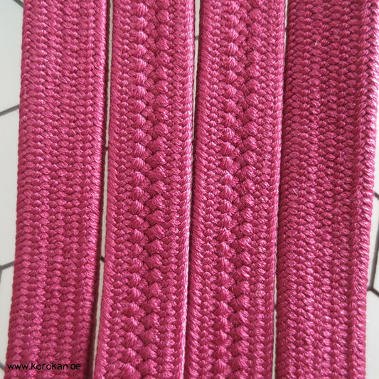 himbeersorbetweinrot Obijime, Seide,