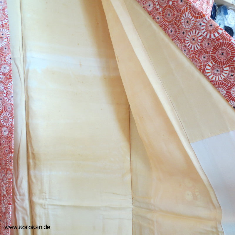 Bangasa - Papierschirme Seidencrepe Komon Kimono