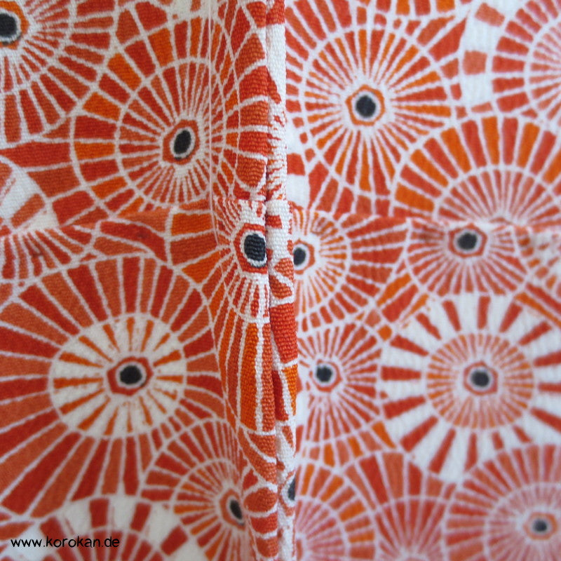 Bangasa - Papierschirme Seidencrepe Komon Kimono