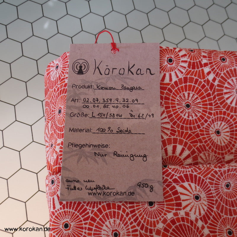 Bangasa - Papierschirme Seidencrepe Komon Kimono