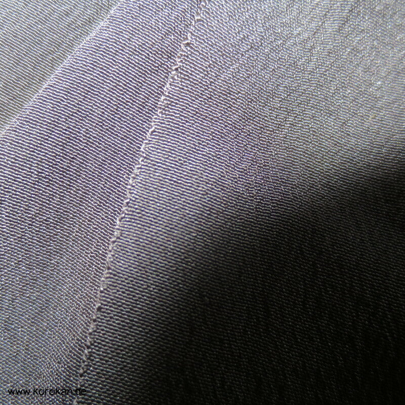 japanische Muster Shibori Heko Obi - Chirimen Crepe