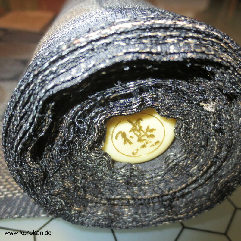 Stoffrolle Ichimatsu Kreise Kasuri Tsumugi Kimono Seide Tanmono