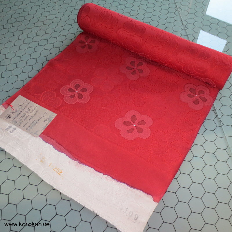 Ume Pflaumen Blüten Kimono Seide, gewebte und gedruckt