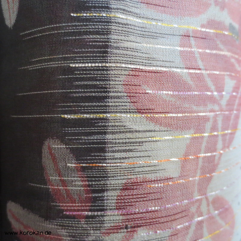 Karo und Klee Kasurimuster Hitoe Rho Kimono