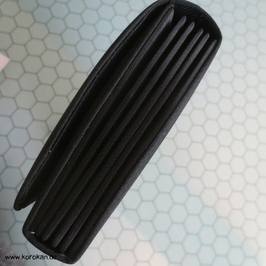 Clutch Abend Tasche für Kimono, schlicht schwarz