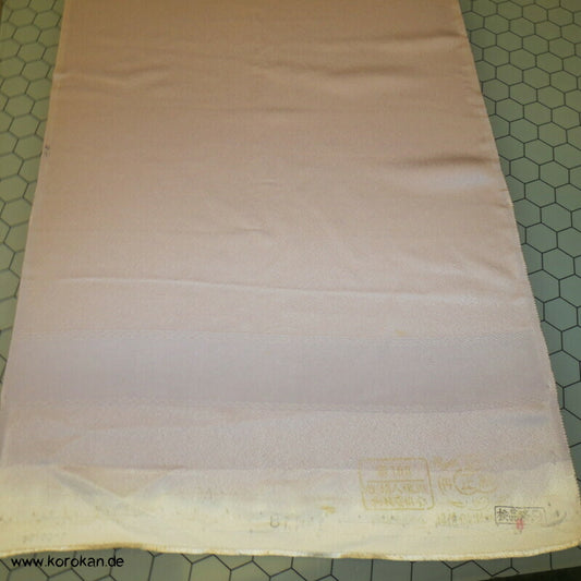 Stoffballen japanische Crepe Seide, Boote im Fluss, für Homongi Kimono