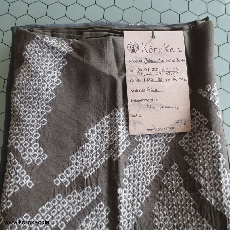Shibori Bambus Juban Unterkimono, Seide
