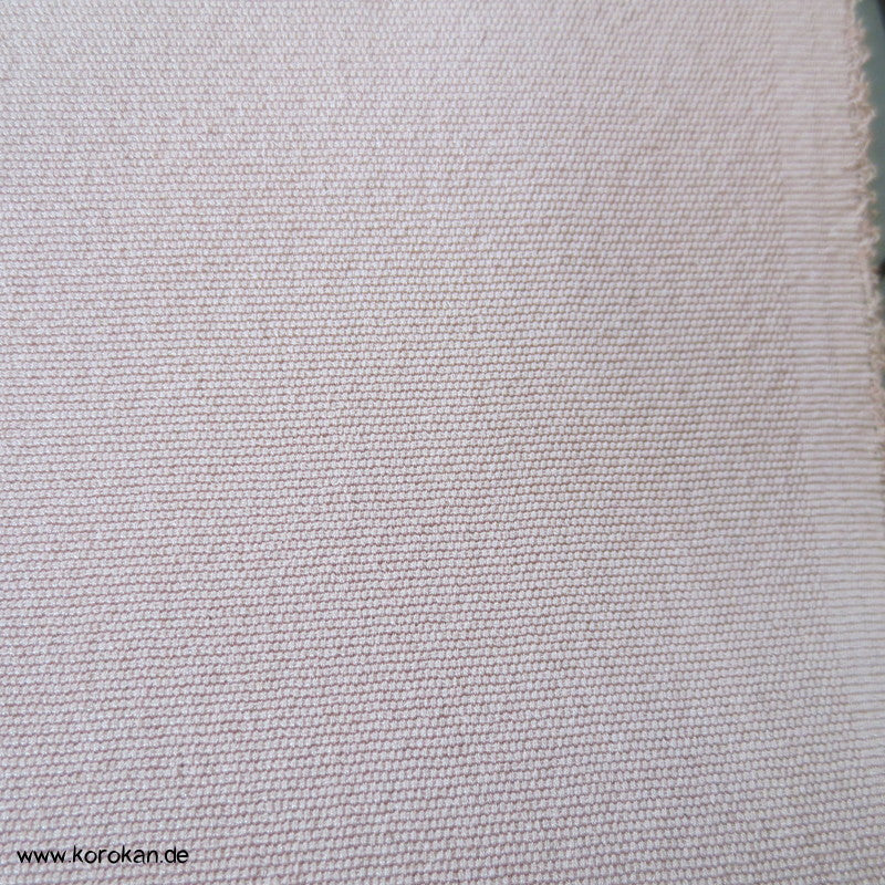 blassrosa Kamelien Seidencrepe Kimono Tanmono Stoffrolle, Teilstickerei