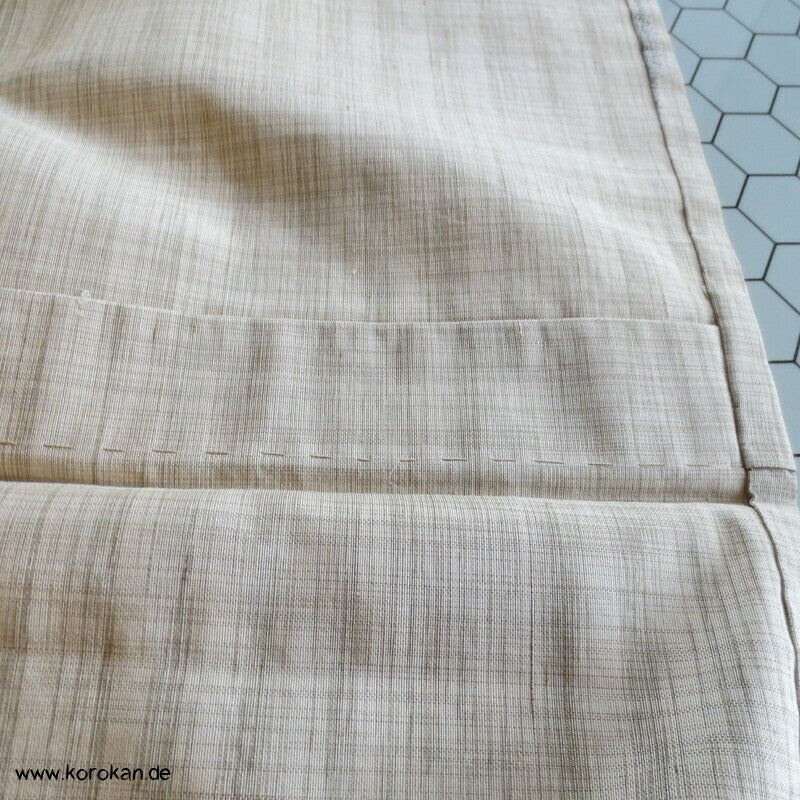 Landschafts Tsumugi Jacquard Hitoe Kimono