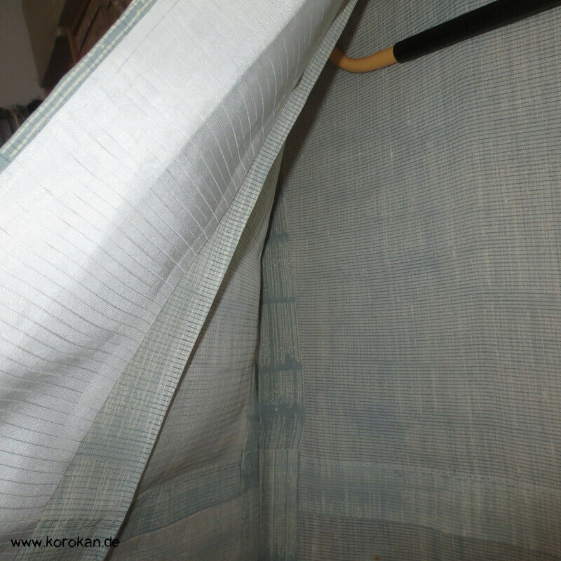 Regen im Nebel Hitoe Kimono, Rho Seide